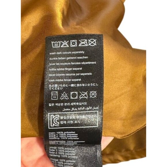 EUC Joules Chatham Womens Quilted Rust Longline Coat W/ Hood & Pockets US 12 - Picture 14 of 15